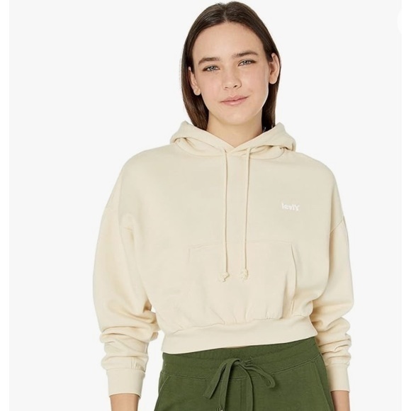 Levi's crop hoodie sweatshirt - Picture 2 of 9